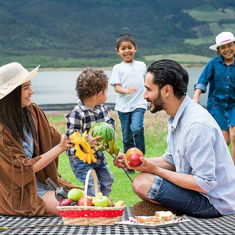 Picnic Blanket,Beach Blanket Portable Waterproof Camping Blanket Heat Insulated Beach Mat for Picnic