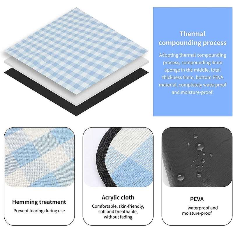 Picnic Blanket,Waterproof Beach Blanket,Camping Blanket Sandproof Insulated with Carry Handle,for Pi
