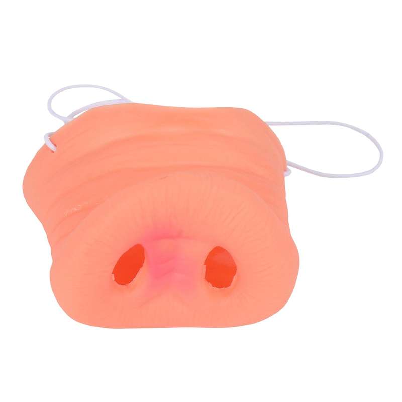 Pig Nose Costume Rubber Snout Adult Child Funny Tricks Gifts