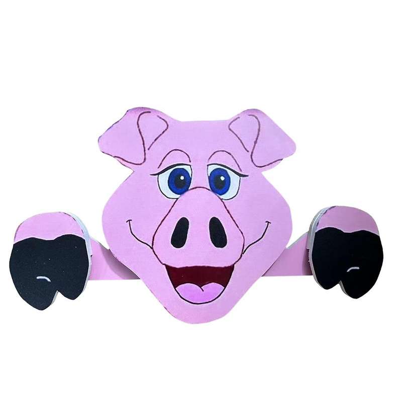 Pig Fence Peep Yard Art Decoration, Outdoor Fence Decoration, Yard Art, Outdoor Art, Outdoor Yard D