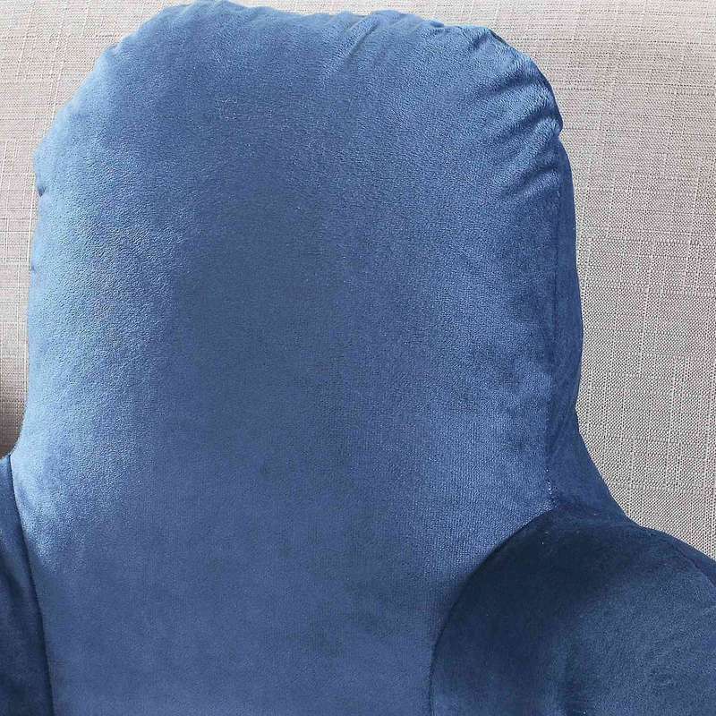 Pillow Back Bed with Armrest Support Bed Reading Waist Back Chair Car Sofa Rest Waist Pad ()