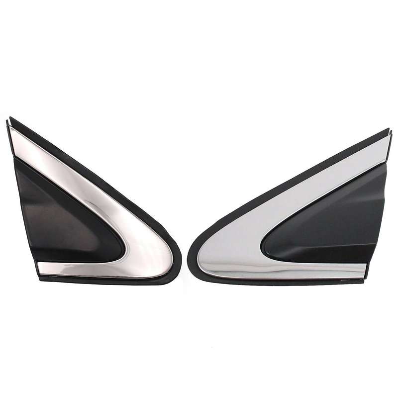 Pillar Corner Garnish Assembly Front Exterior Pillar Pair of Left Right Corner Trim for -V 2012-16