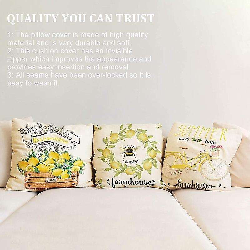 Pillow Covers Throw Pillows for Couch Bed,Living Room,Home Decorative Cushions Cases Pillow Cases Fa