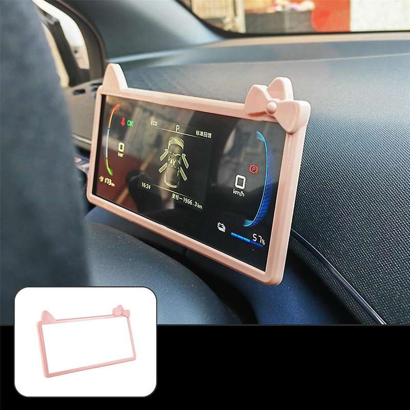 Pink Car Instrument Protective Frame Trim Cover for Dolphin Mini / for Seagull