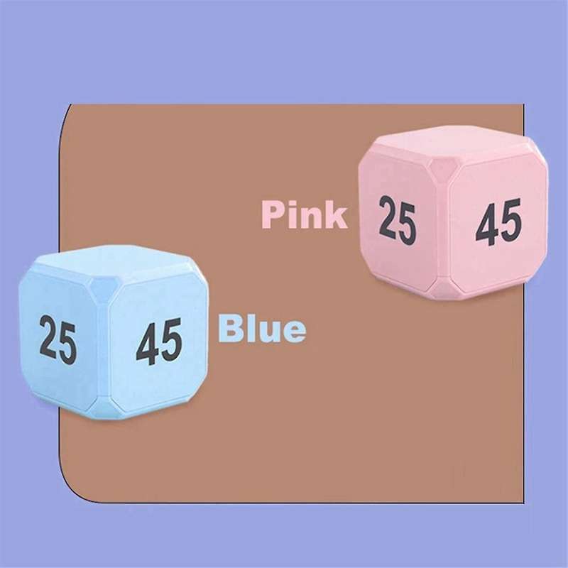 Pink Flip-To-Change Mini Digital Timer, LED Display, 4 Preset Times, Dual Mode, Countdown Cooking Ti