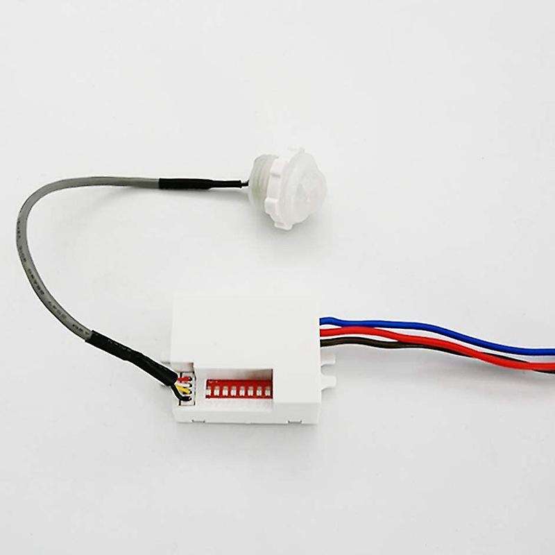 PIR Sensor Indoor Flush Mounted Ceiling Mounting for Installation Infrared Motion Sensor Range Max 6