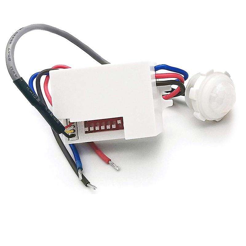 PIR Sensor Indoor Flush Mounted Ceiling Mounting for Installation Infrared Motion Sensor Range Max 6