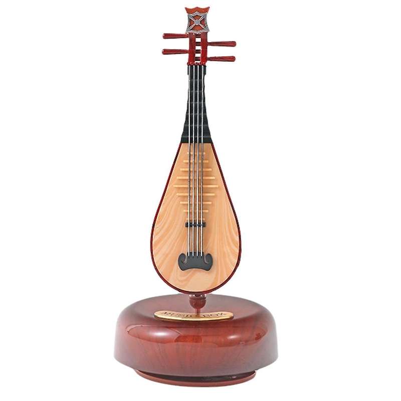 Pipa Classical Instruments Pipa Music Box Home Wine Cabinet Decorations Violin Guitar Octave Box Hom