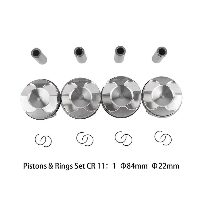 Pistons&rings Set 11:1/84mm/22mm for 2.0t 220im 320i 420i 420i Part Number:11258606461,1125759445