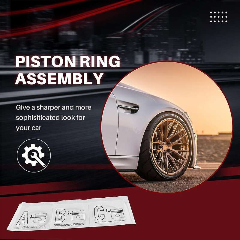 Piston Rings Assembly Kits for 120i 320i E82 E83 E85 E87 E88 E46 E90 E91 E92 E93 11257541469 1125755