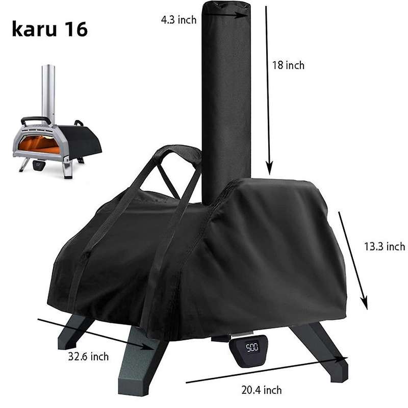 Pizza Oven Cover for 16 Portable Pizza Oven Cover 420d Fabric Waterproof Pizza Oven Cover Heavy Dut