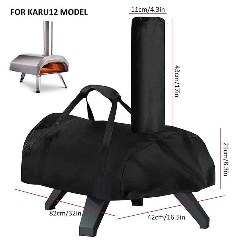 Pizza Oven Cover for 12 Portable Pizza Oven Cover 420D Fabric Waterproof Pizza Oven Cover Heavy Dut