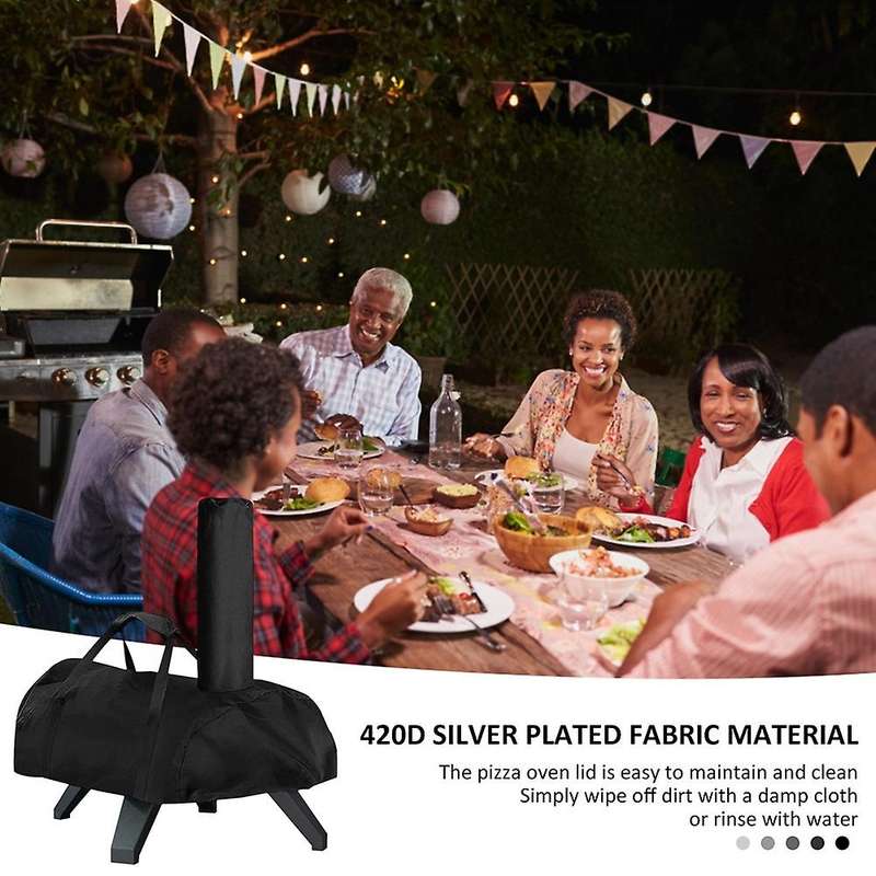 Pizza Oven Cover for 12 Portable Pizza Oven Cover 420D Fabric Waterproof Pizza Oven Cover Heavy Dut
