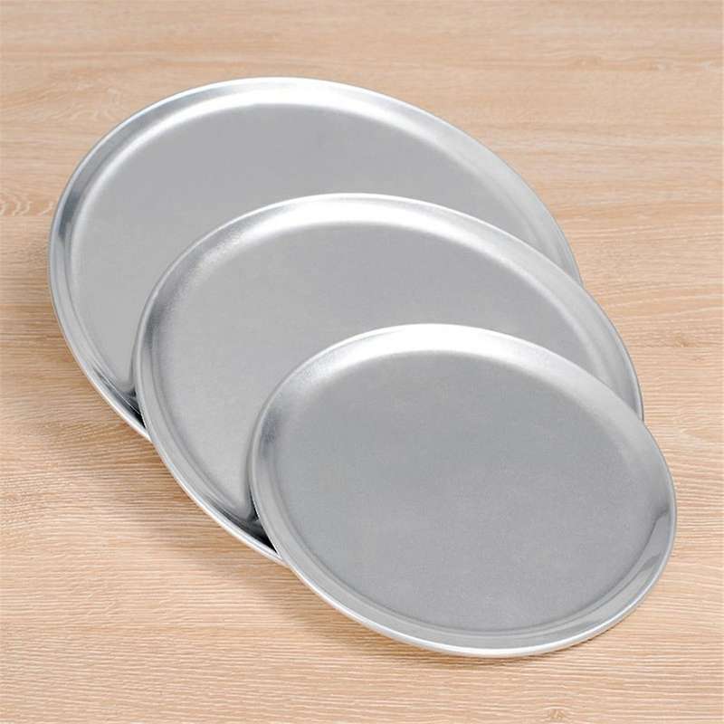 Pizza Pan/Tray, Narrow Rim, Aluminum, 12 Inch