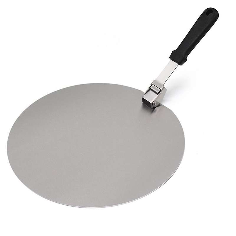 Pizza Paddle 12 Inch, Folding Stainless Steel Pizza Peel, Handle Pizza Paddle Shovel, Baking Tools f