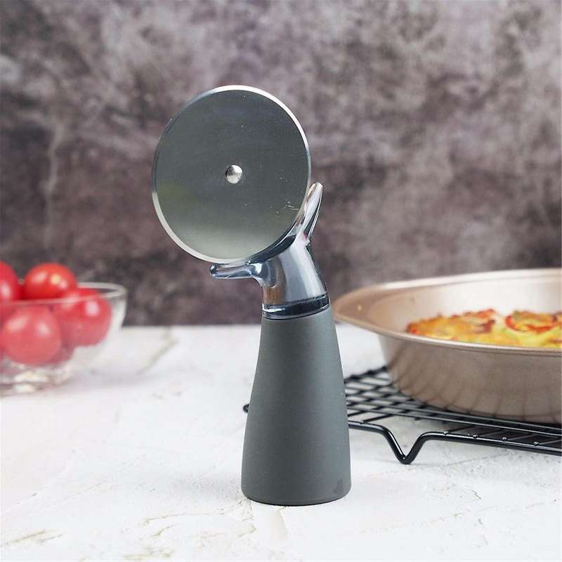 Pizza Slicer Stainless Steel Round Pizza Wheel Pastry Slicer Roller Dough Divider