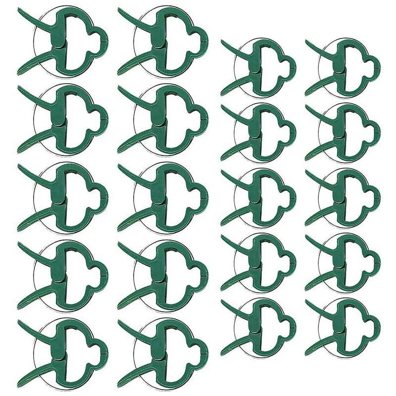 Plant Fixed Clips Reusable Garden Stem Vines Clamps Greenhouse Support Fastener Plant Climbing Wall