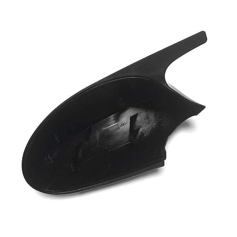 Plain Black M3 Style Rear View Mirror Cap Cover Replacement for 3 Series E90 E91 E92 E93 Facelifted
