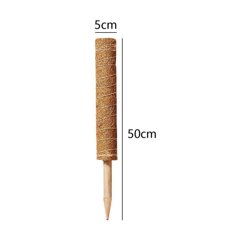 Plant Moss Coir Pole Bendable Plants Climbing Support Extension Palm Vines Stick Indoor Balcony Cou