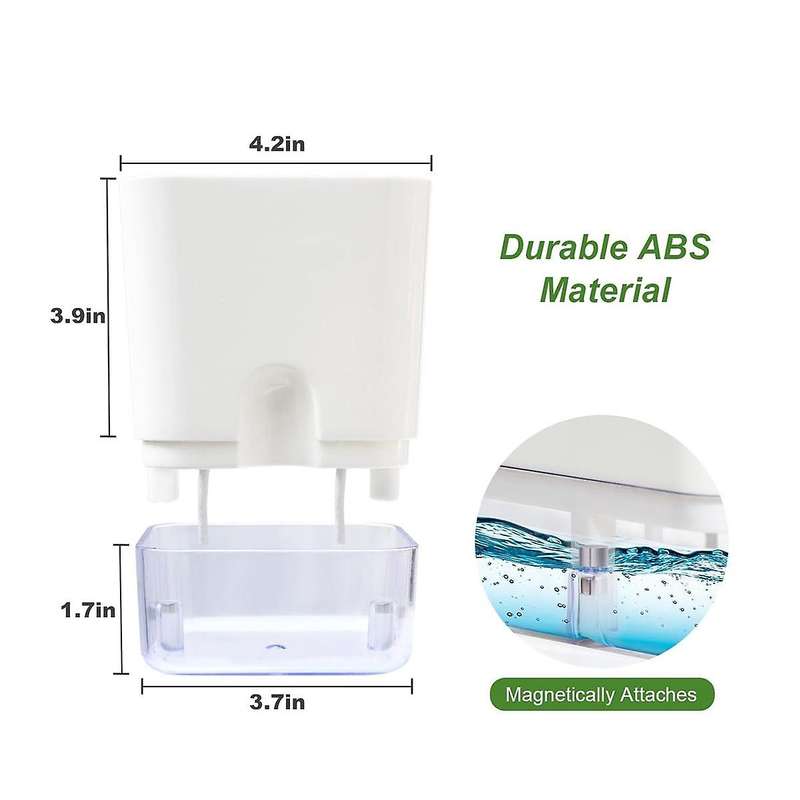 Plant Pots Indoor 4.25 Inch Self Watering Plant Pot for Indoor, Violet Pots Planter with Visible Re