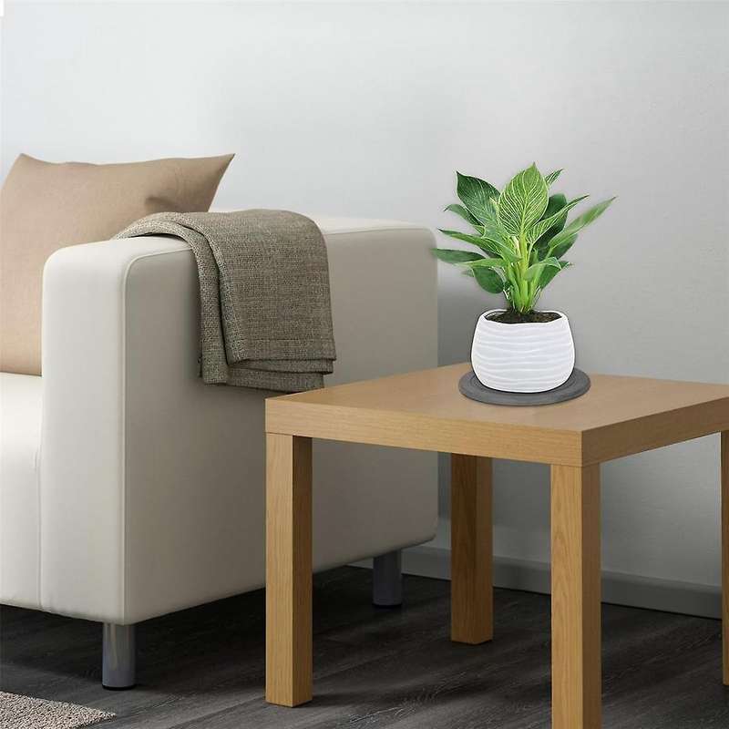 Plant Saucer Flower Pot Saucers Plant Trays for Pots Instant Dry Diatomaceous Drip Trays for Indoor