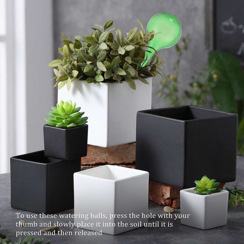 Plant Watering Bulbs Automatic Plant Waterer, Watering System for Indoor Outdoor Plants Watering Gl