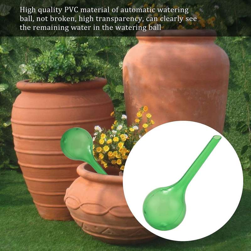 Plant Watering Bulbs Automatic Plant Waterer, Watering System for Indoor Outdoor Plants Watering Gl