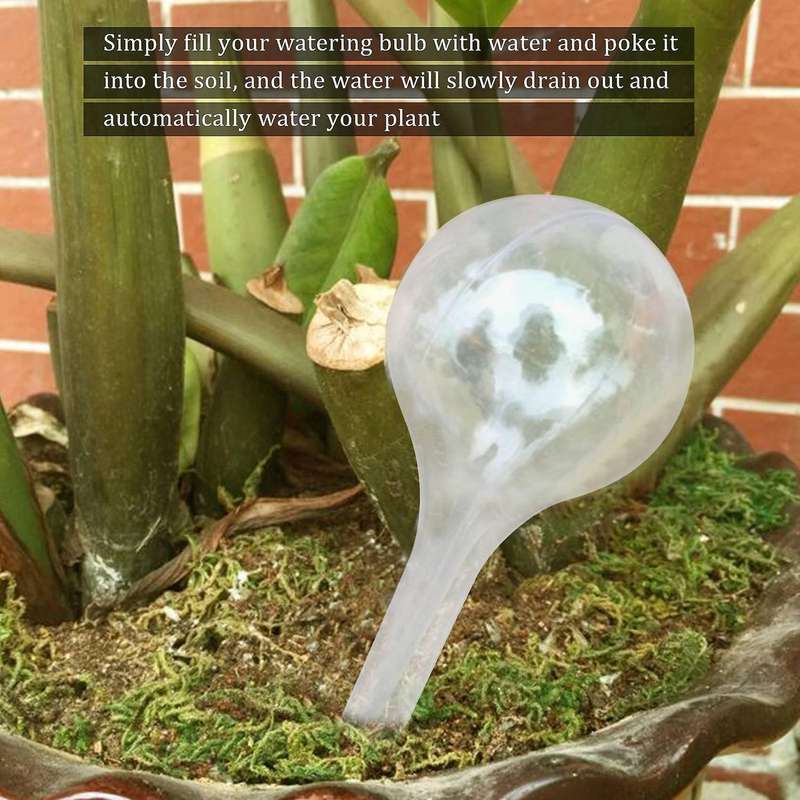 Plant Watering Bulbs Automatic Plant Waterer, Watering System for Indoor Outdoor Plants Watering Gl