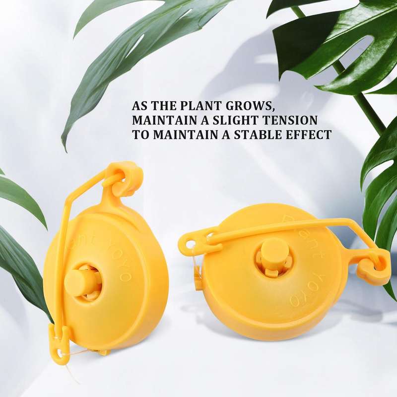 Plant Yoyo Grow Hanger with Stopper, Adjustable Support(Pack of 10)