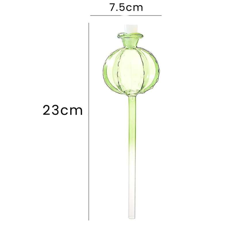 Plant Watering Globes ,3pcs Blown Plant Watering Devices, Self Watering Globes Watering Globes for I