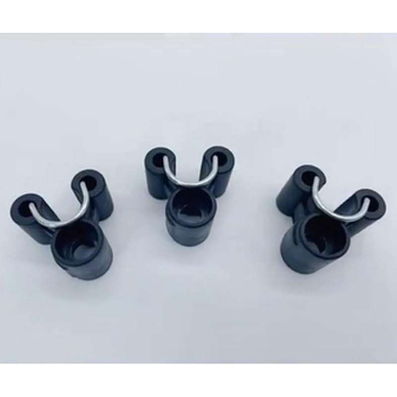 Plastic Catcher Crab Clamp Head Tube Fixing Buckle for & Bike Catch Ball Head Tube Bolt,3 Pcs