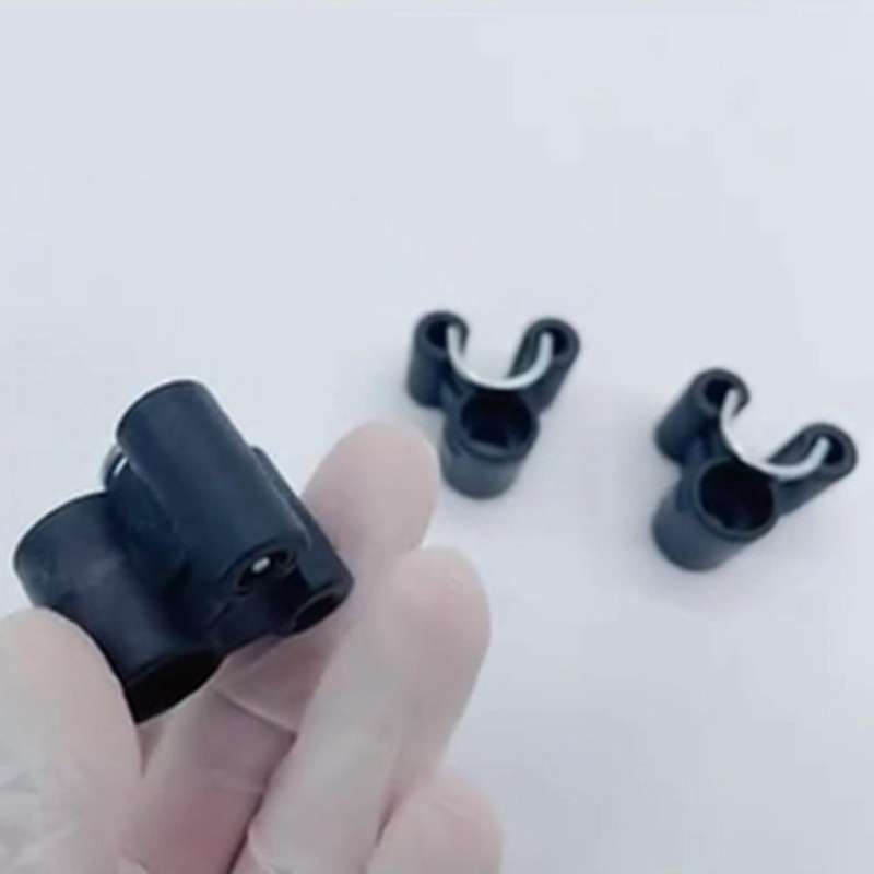 Plastic Catcher Crab Clamp Head Tube Fixing Buckle for & Bike Catch Ball Head Tube Bolt,3 Pcs