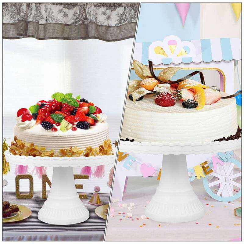 Plastic Cake Stand Display Rack Wedding Decoration Birthday Cake Tray Dessert Cake Tools Birthday P