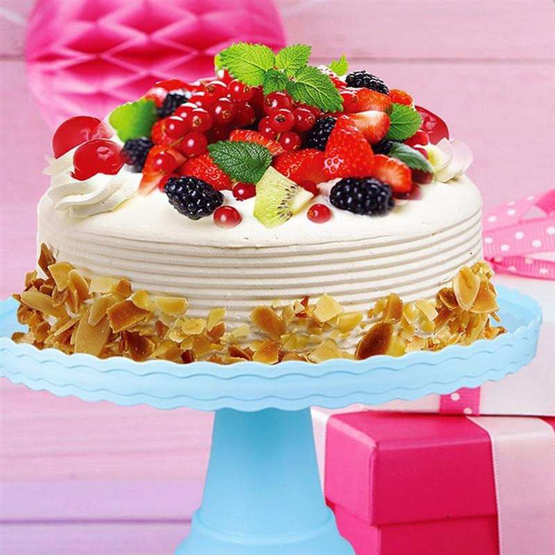 Plastic Cake Stand Display Rack Wedding Decoration Birthday Cake Tray Dessert Cake Tools Birthday P