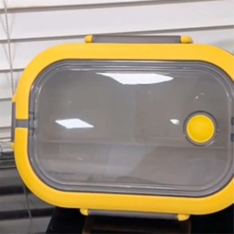 Plastic Lunch Box, 1200ml Compartment Plastic Bento Box, Sealed Food Containers with Spoon, Bento Bo