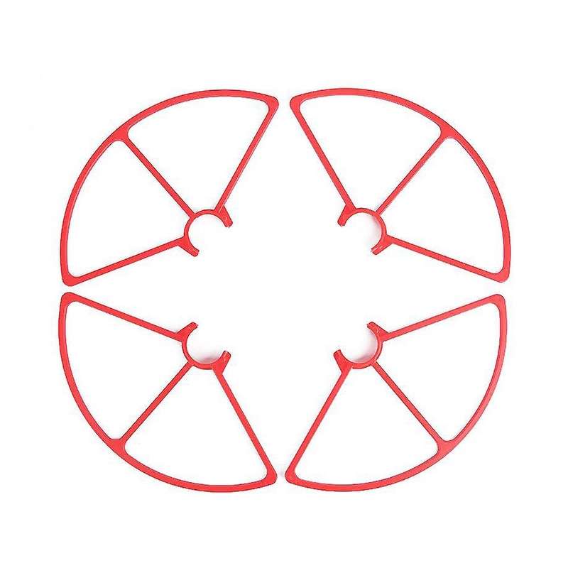Plastic Propeller Guard for Yuneec Q500 , 4K Prop Blade Crash Protector In Red