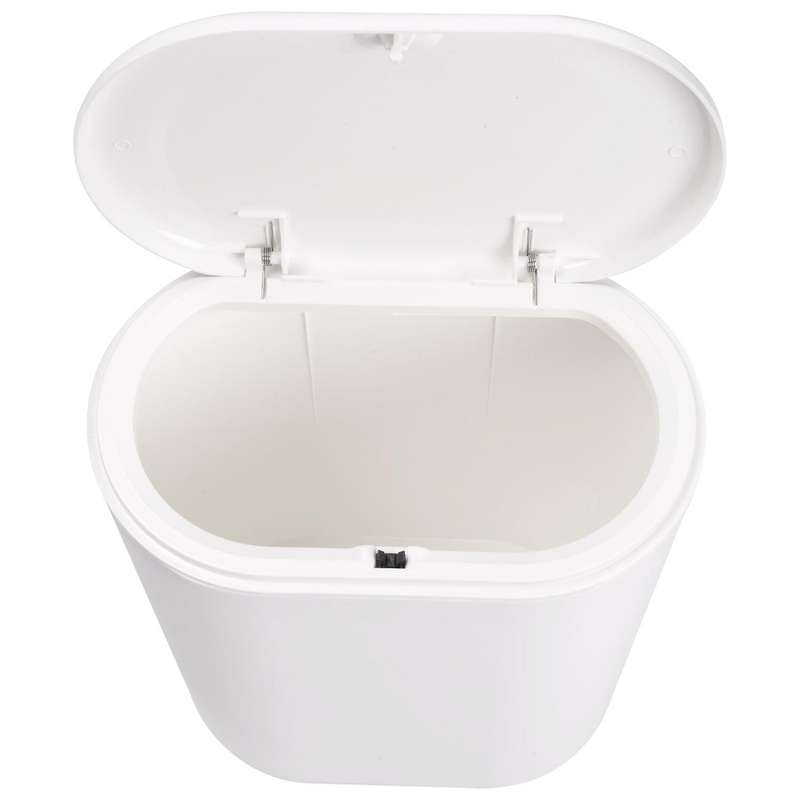 Plastic Narrow Type Kitchen Trash Can Toilet Press Type Waste Bin Dustbin Bathroom Trash Bin Basket