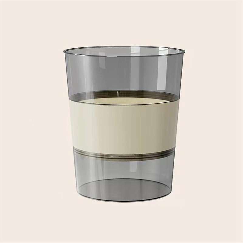 Plastic Small Trash Can Collapsible Portable Garbage Bin Foldable Round Wastebasket,for Bathroom Kit