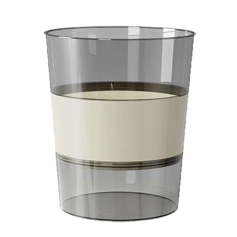 Plastic Small Trash Can Collapsible Portable Garbage Bin Foldable Round Wastebasket,for Bathroom Kit