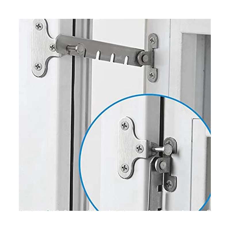 Plastic Steel Aluminum Alloy Child Lock Door Universal Window Windproof Brace Hook Buckle Wind Hook