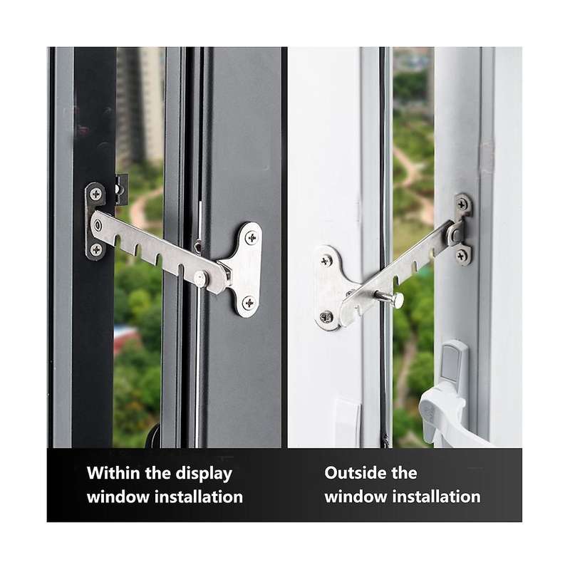 Plastic Steel Aluminum Alloy Child Lock Door Universal Window Windproof Brace Hook Buckle Wind Hook