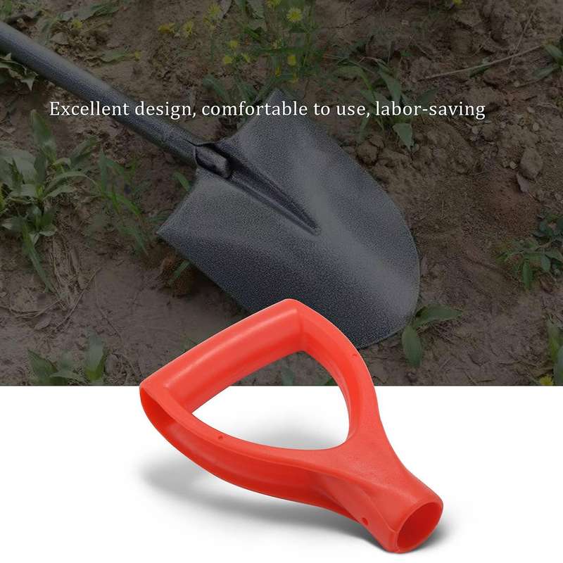 Plastic Scoop D-Grip Handle Lawn Farm Garden Snow Removal Spade Fork Shovel