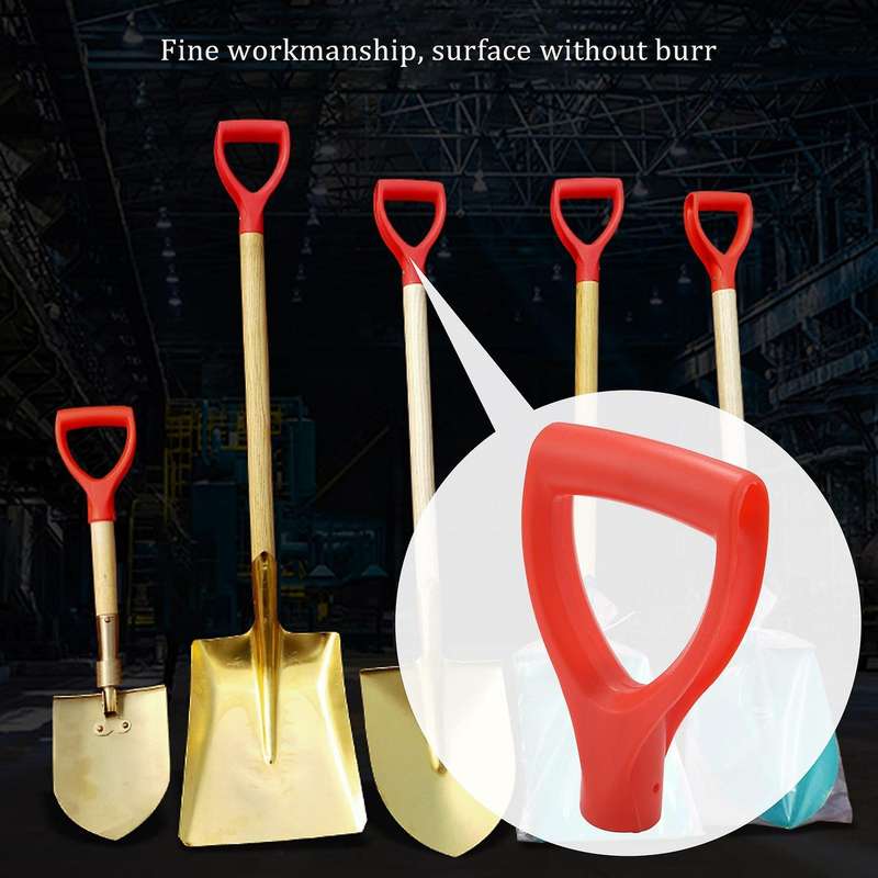 Plastic Scoop D-Grip Handle Lawn Farm Garden Snow Removal Spade Fork Shovel