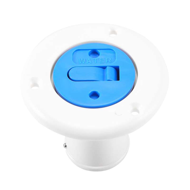 Plastic Uv Stabilized Deck Filler Of Water 38Mm Socket Boat Yacht Caravans Truck