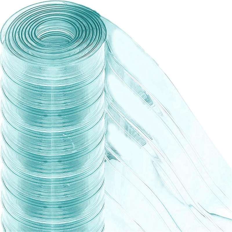 Plastic Vinyl Replacement Strip Curtain-door,6.8in L X 7.5in W X 0.08in Thick,clear Waterproof Pvc f