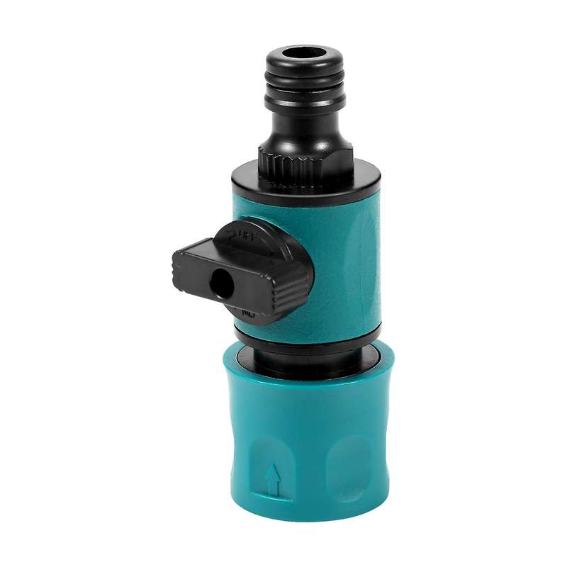 Plastic Valve with Quick Connector Agriculture Garden Watering Prolong Hose Irrigation Pipe Fittings
