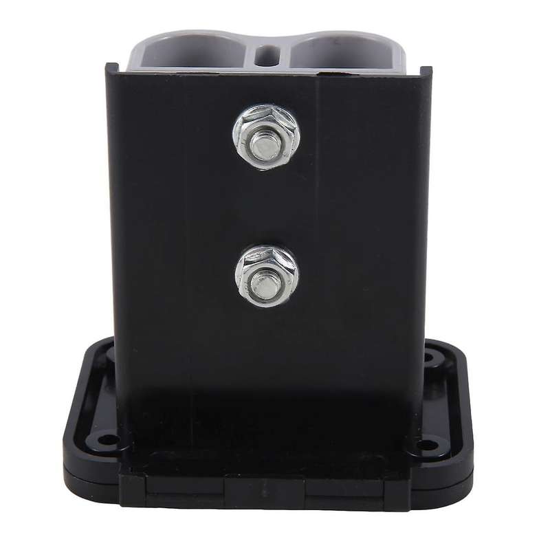 Plug Holder for Anderson Plugs 175A Panel Base with Dust Cover High Current Connector Fixing Bracket