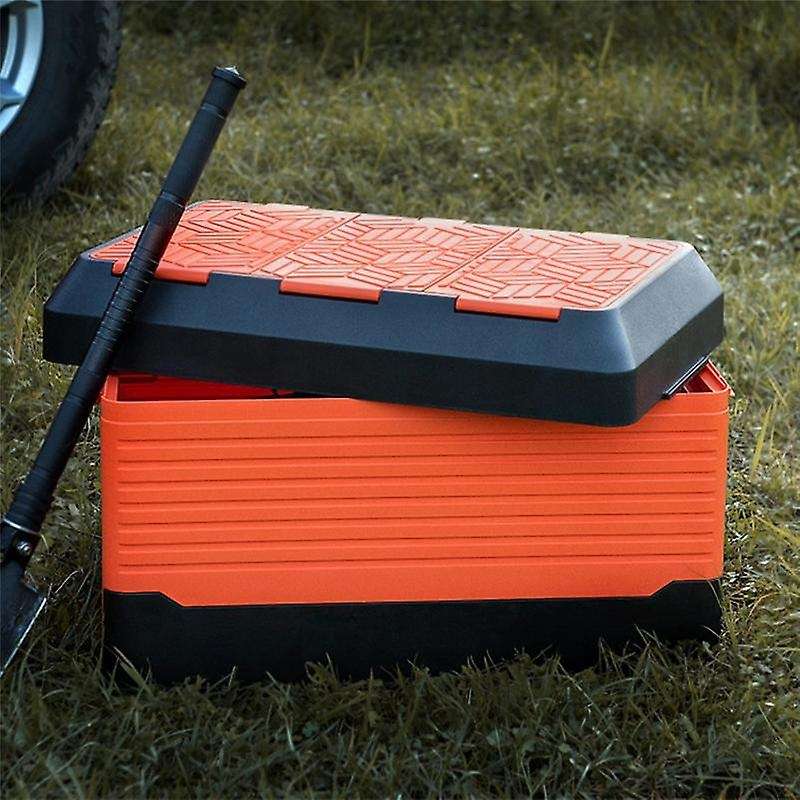 Plus Size Foldable Storage Box Plastic Organizer with Lid Toys Books Tool Trunk Car Outdoor Travel