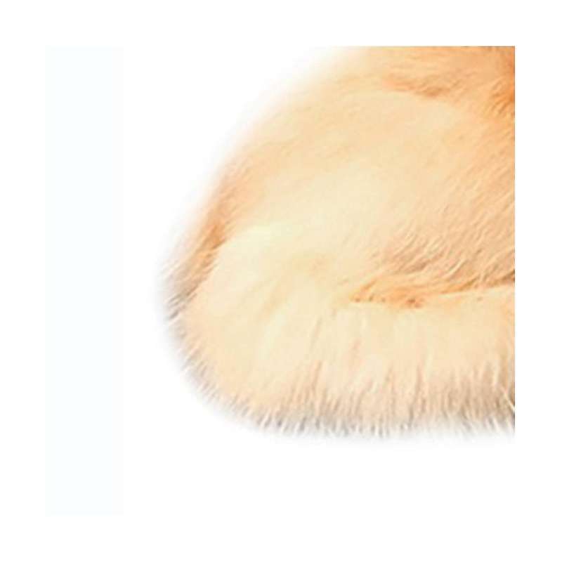 Plush Simulation Toy Cute Real Hair Hair Accessories Sleeping Animal Photography Props Children's O
