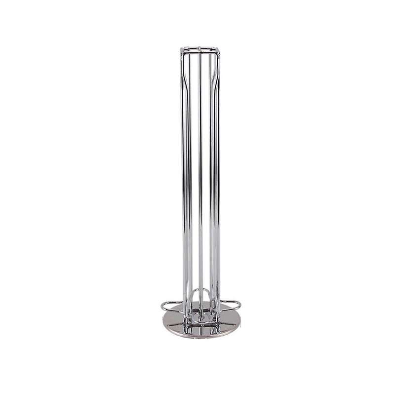 Pod Holder Stand Rack Display Coffee Capsules Stainless Metal Holders Rotatable Racks Holds 40 Coffe